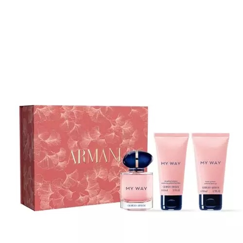 Set My Way Apa de parfum 50 ml + Loțiune de corp 50 ml + Loțiune de corp 50 ml, Armani