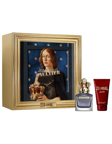 Set Scandal For Him Apa de toaleta 50 ml + Gel de dus 75 ml, Jean Paul Gaultier