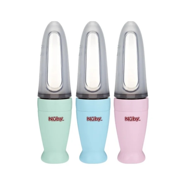 Squeeze Feeder Dispozitiv de hrănire cu linguriță, 90 ml, +3 luni, Nuby