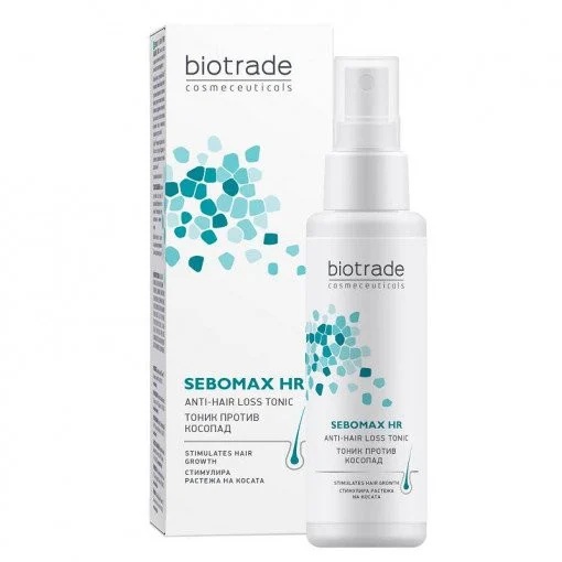 Tonic impotriva caderii parului Sebomax HR, 75ml, Biotrade