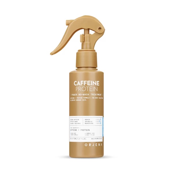 Tratament fara clatire Caffeine Protein Power, 150 ml, Orjena