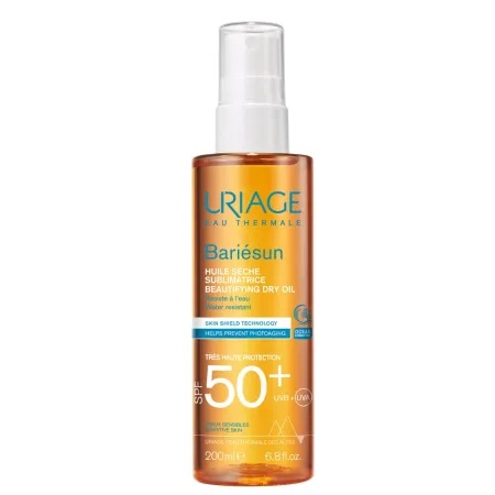 Ulei pentru protectie solara SPF50 Bariesun, 200 ml, Uriage