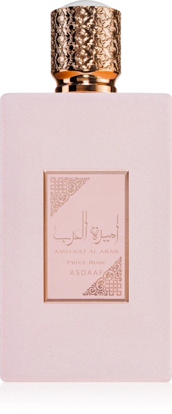 Apa de Parfum Asdaaf, Ameerat Al Arab Prive Rose, Femei, 100ml, Lattafa
