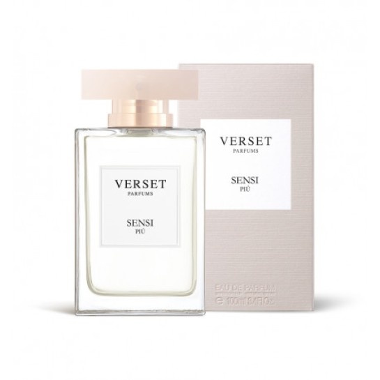 Apa de parfum femei Sensi Piu, 100 ml, Verset