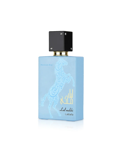 Apa de parfum Lail Maleki Moroccan Blue, 100 ml, Lattafa