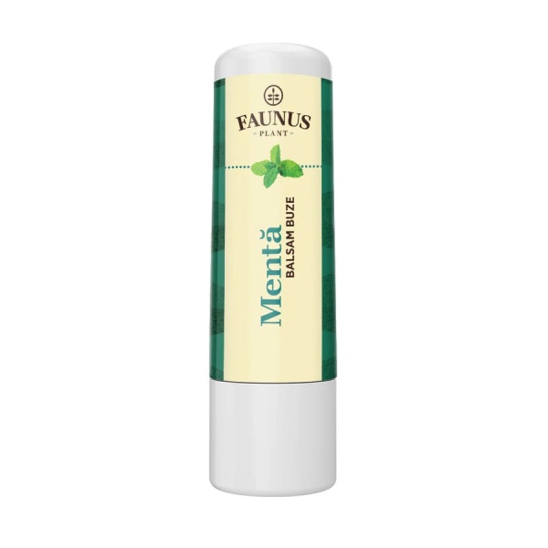 Balsam de buze cu Ulei esențial de mentă, 5 ml, Faunus Plant