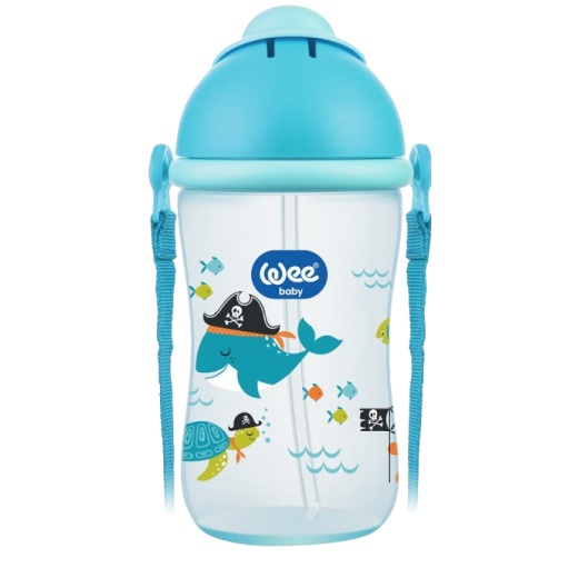 Cana cu pai, 380 ml cod 171, 1 bucata, Wee Baby