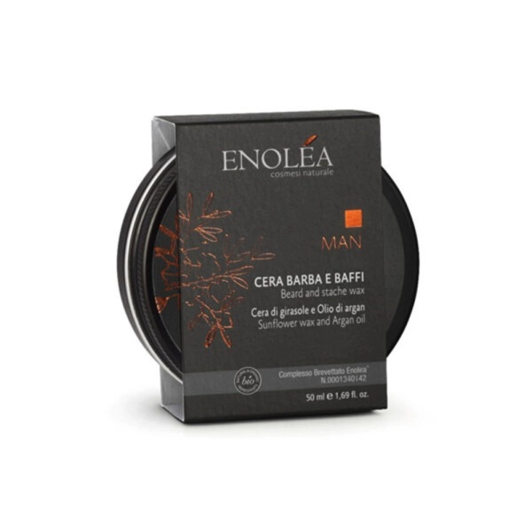 Ceara hranitoare pentru barba si mustata Man, 50 ml, Enolea