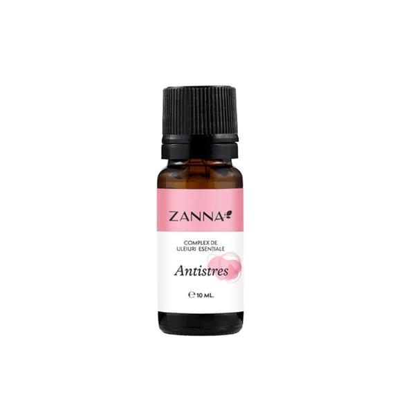 Complex de uleiuri esentiale antistres, 10 ml, Zanna