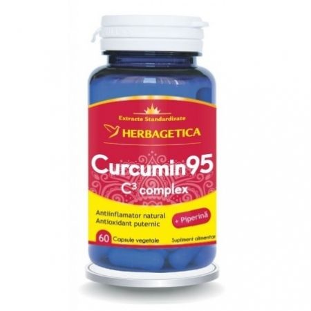 Curcumin 95 C3 Complex, 60 capsule, Herbagetica