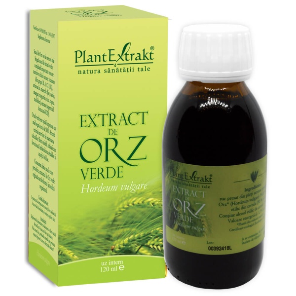 Extract de orz verde, 120ml, PlantExtrakt