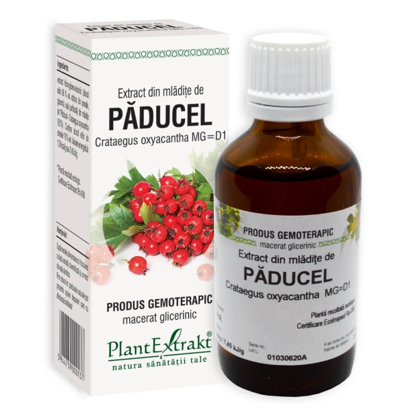 Extract din mladite de paducel, 50ml, PlantExtrakt