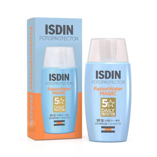 Lotiune protectie solara pentru fata SPF50 Fusion Water, 50 ml, ISDIN