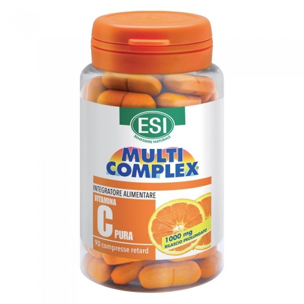 Multicomplex Vitamina C Pura 1000mg retard, 90 capsule, Esi
