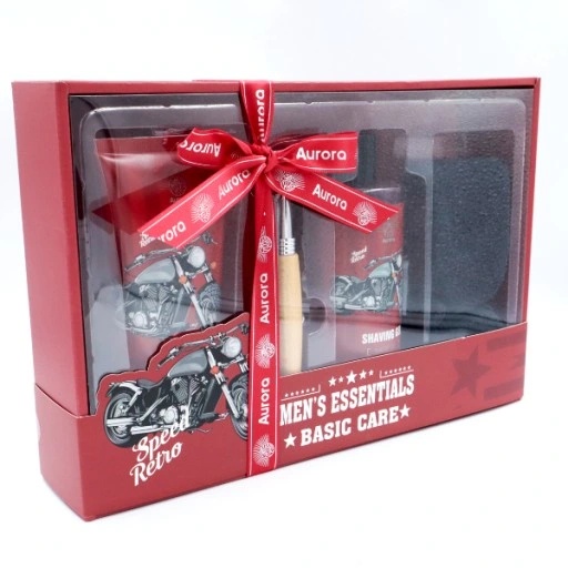 Set Retro 4 produse de barbierit pentru barbati, Aurora