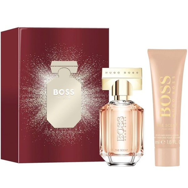 Set The Scent Woman Apa de toaleta 30 ml + Lotiune de corp 50 ml, Hugo Boss