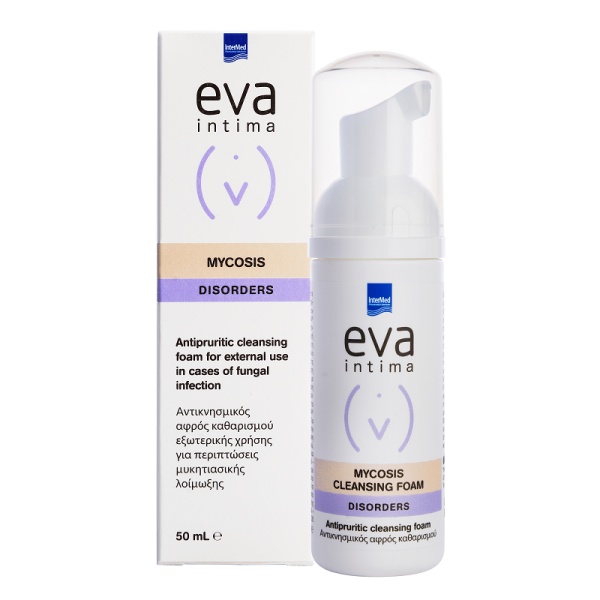 Spuma de curatare Eva Intima Mycosis, 50ml, Intermed