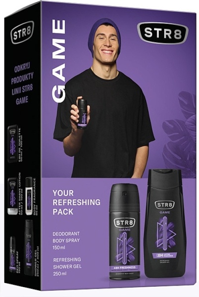 STR8 GAME SET CADOU SG250,DEO150ML