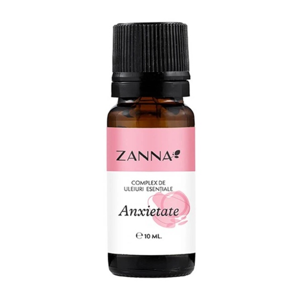 Complex de uleiuri esentiale anxietate, 10 ml, Zanna