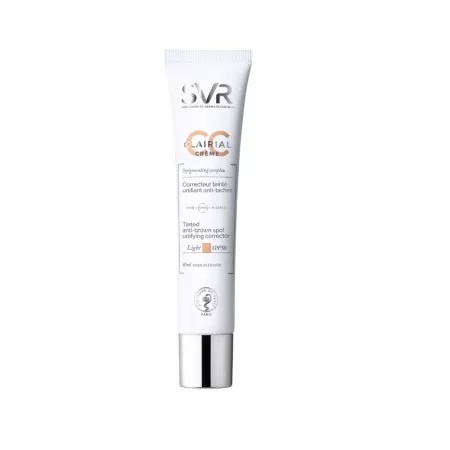 Corector unifiant anti-pete pigmentare SPF 50 Clairial CC, Nuanta Light, 40ml, SVR