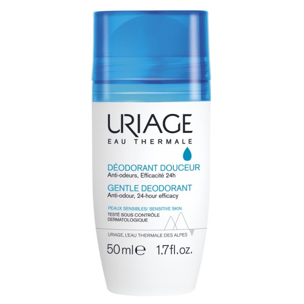 Deodorant roll-on fara saruri de aluminiu, 50ml, Uriage