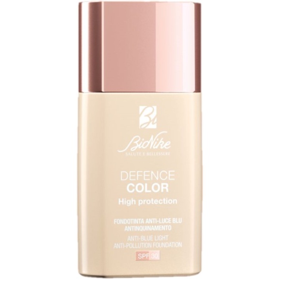 Fond de ten protectie impotriva luminii albastre - poluare Defence Color High Protection, 304 Beige, 30 ml, Bionike