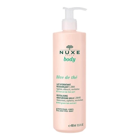 Lapte de corp hidratant 24h Reve de The, 400ml, NUXE