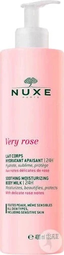 Lapte de corp hidratant Very Rose 400 ml, Nuxe