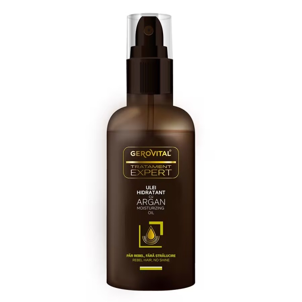 Ulei Hidratant cu argan, 100ml, Gerovital Tratament Expert