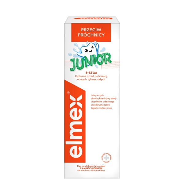 Apa de gura Junior 6-12 ani 400 ml, Elmex