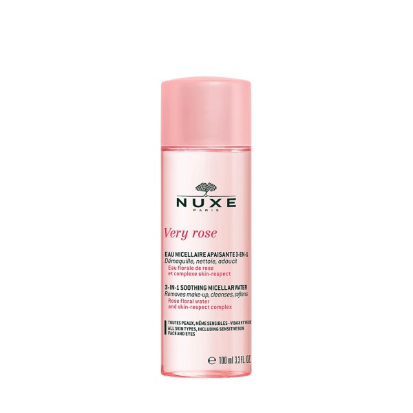 Apa micelara calmanta pentru fata si ochi Very Rose, 100 ml, Nuxe