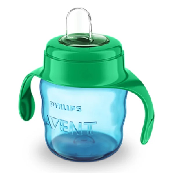 Cana cu tetina de formare si manere 6luni+ SCF551/05, 200 ml, Philips Avent