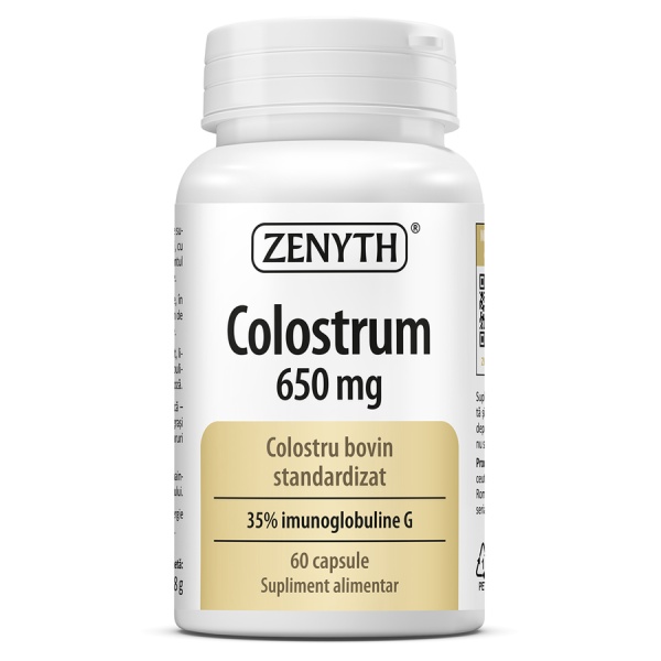 Zenythr Colostru, 650 mg, 60 capsule, Zenyth