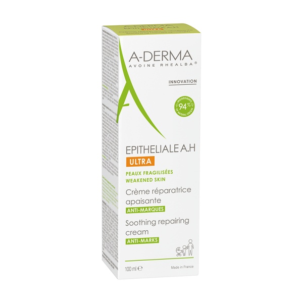 Crema reparatoare cu efect calmant Epitheliale A.H Ultra, 100 ml, A-Derma