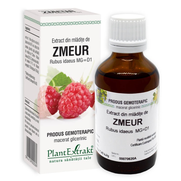Extract mladite zmeur, 50ml, PlantExtrakt