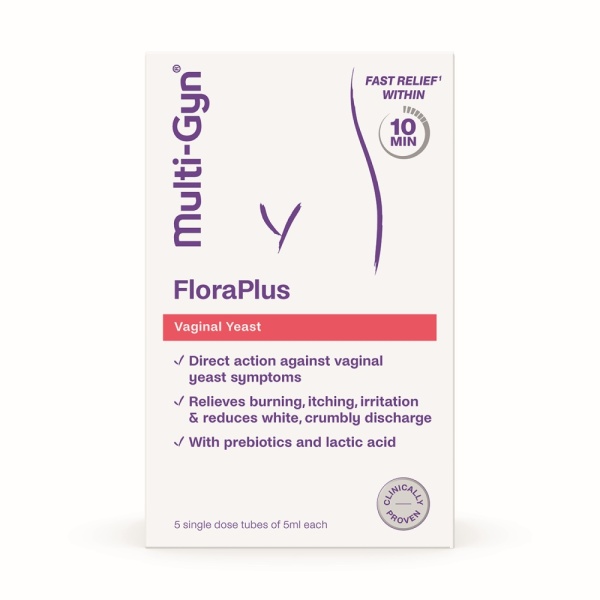 Gel pentru infectii vaginale Flora Plus Multi-Gyn, 5 ml x 5 monodoze, Bioclin