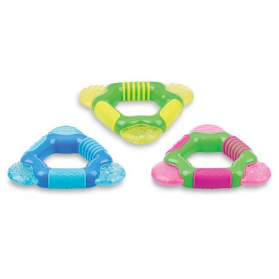 Inel gingival răcoritor (Triunghiuri), +3 luni, Nuby