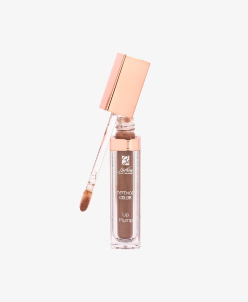 Lip gloss cu efect de umplere Defence Color, 004 Chocolat, 6 ml, Bionike