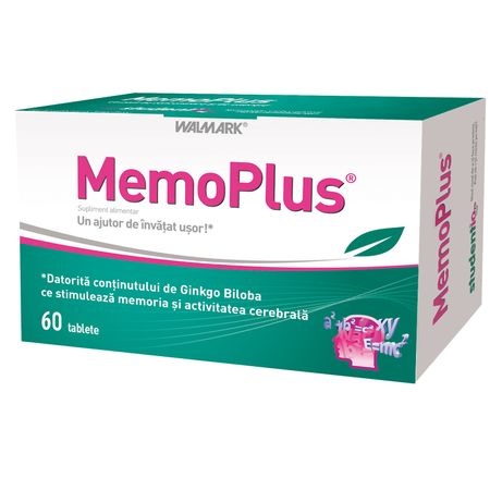 MemoPlus, 60 tablete, Walmark