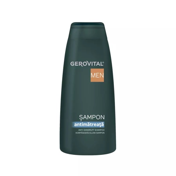 Sampon antimatreata, 400ml, Gerovital Men 348