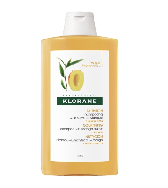 Sampon hranitor cu unt de mango pentru par uscat, 400ml, Klorane