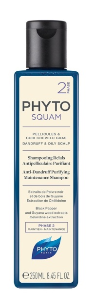Sampon purifiant antimătreață pentru păr gras Phytosquam, 250 ml, Phyto