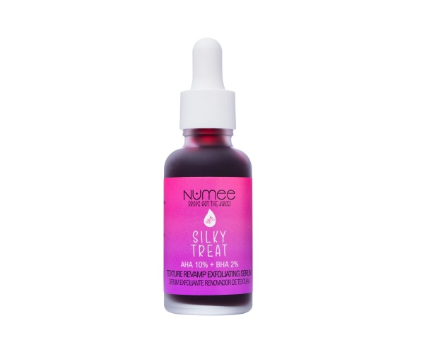 Serum exfoliant AHA/BHA SILKY TREAT, 30 ml,Numee