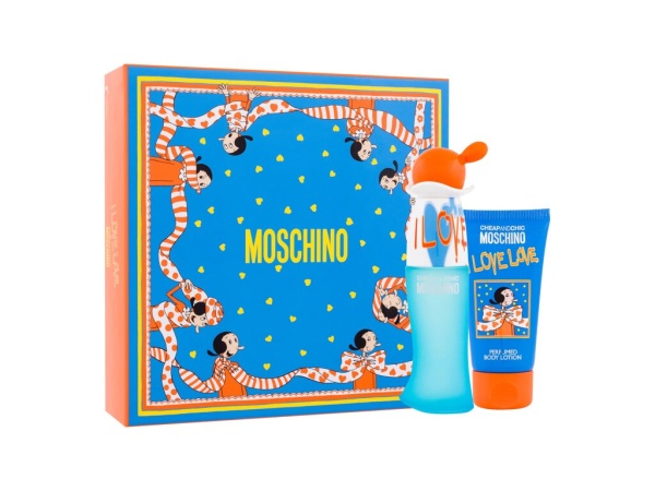 Set Cheap and Chic I Love Love, Apa de toaleta 30 ml si lotiune de corp 50 ml, Moschino