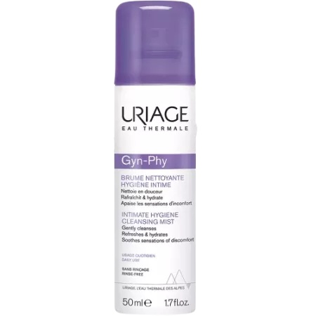 Spray pentru igiena intima Gyn Phy, 50 ml, Uriage