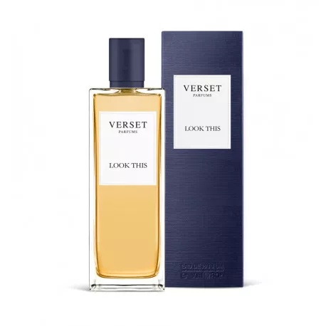 Apa de parfum barbati Look This, 50 ml, Verset