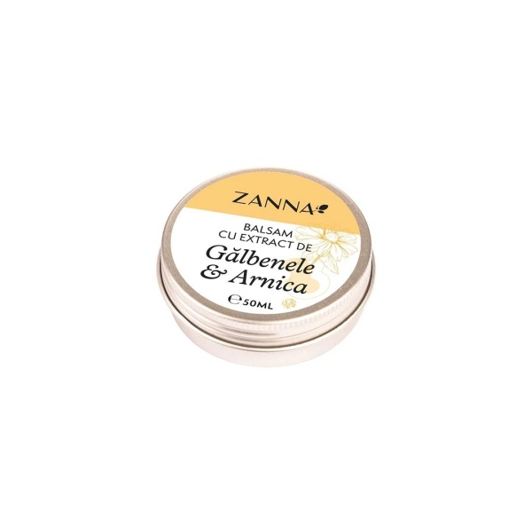 Balsam cu galbenele si arnica, 50 ml, Zanna