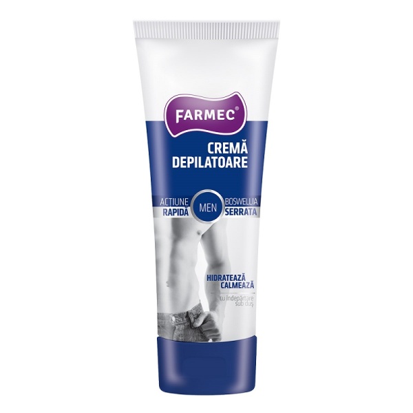 Crema depilatoare pentru barbati MEN, 150 ml, Farmec