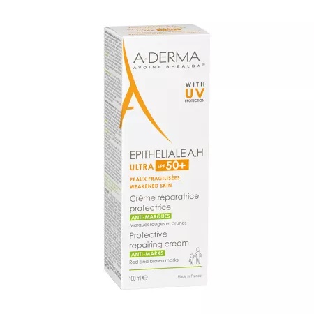 Crema reparatoare protectoare anti-semne Epitheliale AH SPF50+, 100ml, A-Derma