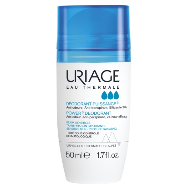 Deodorant roll-on Puissance, 50ml, Uriage